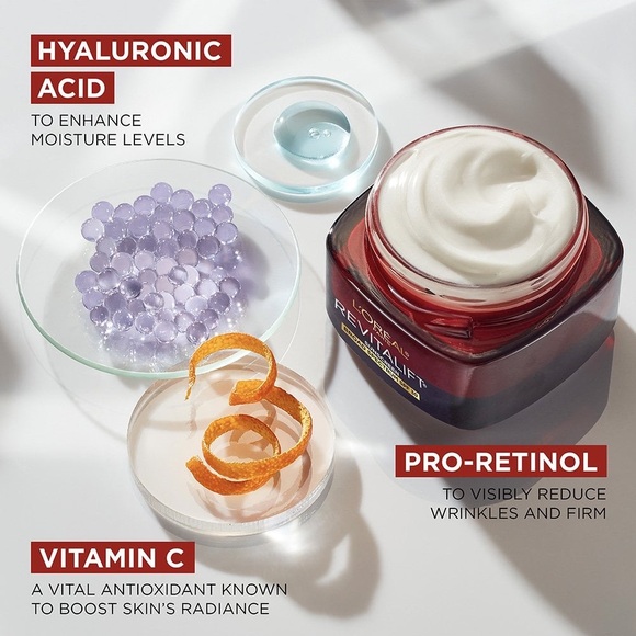 L'Oreal Paris Revitalift-Triple Power Anti-Aging Face Moisturizer,2.55 Oz,SEALED - Picture 3 of 7